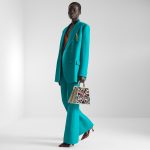 FENDI Peekaboo ISeeU Small Printed leather bag with Night Butterfly inlay - Image 2